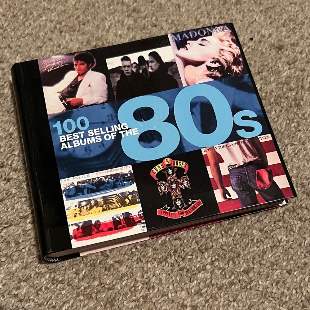 100 Best Selling Albums of the 80s Book